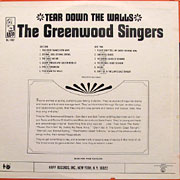 GREENWOOD SINGERS / Tear Down The Walls